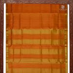 10 Yards Pure Silk Sarees - Golden Sunset Yellow SASTPS34423 - Image 4