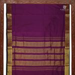 10 Yards Pure Silk Sarees - Burgundy SASTPS34426 - Image 4