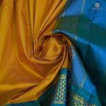 10 Yards Pure Silk Sarees - Mustard Yellow SASTPS34430 - Image 2