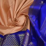 10 Yards Pure Silk Sarees - Creamy Peach SASTPS34432 - Image 2
