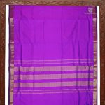 10 Yards Pure Silk Sarees - Bright Purple SASTPS34433 - Image 4