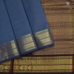 Semi Silk  Cotton Sarees – Gray SASPC34435