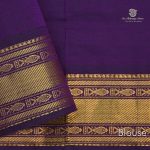 Semi Silk Cotton Sarees – Parrot Green SASPC34437 - Image 3