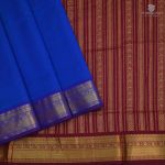 Semi Silk Cotton Sarees – Navy Blue SASPC34438