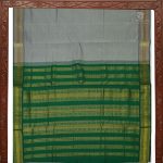 Semi Silk  Cotton Sarees – Gray SASPC34439 - Image 4