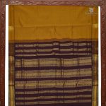 Semi Silk Cotton Sarees – Mustard Yellow SASPC34440 - Image 4