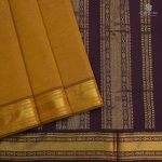 Semi Silk Cotton Sarees – Mustard Yellow SASPC34440