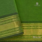 Semi Silk  Cotton Sarees – Magenta Purple SASPC34441 - Image 3