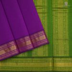 Semi Silk  Cotton Sarees – Magenta Purple SASPC34441