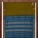 Semi Silk  Cotton Sarees – Mehandi Green SASPC34450 - Image 4