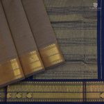 Semi Silk  Cotton Sarees – Choco Brown SASPC34453