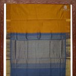 Semi Silk Cotton Sarees – Mustard Yellow SASPC34456 - Image 4