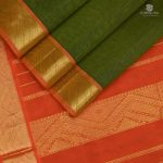 Silk Cotton Sarees – Fern Green SAS0034460 - Image 3