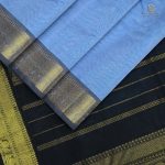 Silk Cotton Sarees – Sky Blue SAS0034465 - Image 3