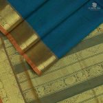 Silk Cotton Sarees – Dark Green SAS0034474 - Image 3