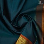 Pure Silk Sarees - Peacock Green SASPS34482 - Image 2