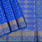 Pure Silk Sarees - Cerulean Blue SASPS34484 - Image 4