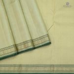 Pure Silk Sarees - Greenish Off White SASPS34487 - Image 4