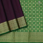 Pure Silk Sarees - Dark Maroon SASPS34488 - Image 4
