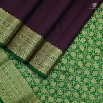 Pure Silk Sarees - Dark Maroon SASPS34488 - Image 3