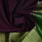 Pure Silk Sarees - Dark Maroon SASPS34488 - Image 2