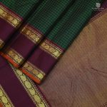 Pure Silk Sarees - Dark Green SASPS34489 - Image 3