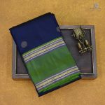 Pure Silk Sarees - Dark Blue SASPS34494