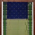 Pure Silk Sarees - Dark Blue SASPS34494 - Image 5