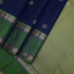 Pure Silk Sarees - Dark Blue SASPS34494 - Image 3