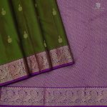 Pure Silk Sarees - Fern Green SASPS34497 - Image 4