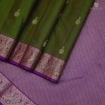 Pure Silk Sarees - Fern Green SASPS34497 - Image 3