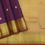 Pure Silk Sarees - Dark Kumkum SASPS34501 - Image 4