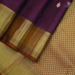 Pure Silk Sarees - Dark Kumkum SASPS34501 - Image 3