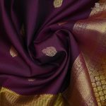 Pure Silk Sarees - Dark Kumkum SASPS34501 - Image 2