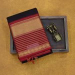 Kanchi Cotton Saree Dark Brown SASC34508