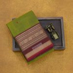 Kanchi Cotton Saree Dual Shade Green SASC34516