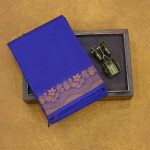 Chettinad Cotton Sarees Berry Blue SASC34518