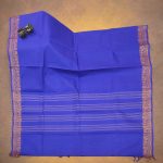 Chettinad Cotton Sarees Berry Blue SASC34518 - Image 3