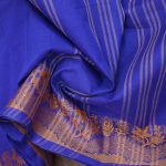 Chettinad Cotton Sarees Berry Blue SASC34518 - Image 2