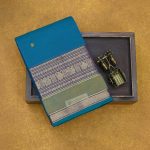 Kanchi Cotton Saree Sky Blue SASC34530