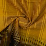 Kanchi Cotton Saree Mustard Yellow SASC34531 - Image 2