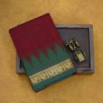 Kanchi Cotton Saree Dark Maroon SASC34538