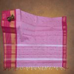 Kanchi Cotton Saree Soft Pink SASC34539 - Image 3