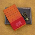 Chettinad Cotton Sarees Sunset Orange SASC34549