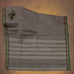 Chettinad Cotton Sarees Gray SASC34550 - Image 3