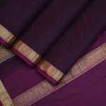 Pure Silk Sarees - Dark Maroon SASPS34558 - Image 3