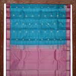 Pure Silk Sarees - Light Blue SASPS34569 - Image 5