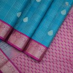 Pure Silk Sarees - Light Blue SASPS34569 - Image 3
