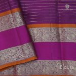 Pure Silk Sarees - Dark Beige SASPS34571 - Image 4