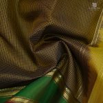 Pure Silk Sarees - Greenish Brown SASPS34572 - Image 2